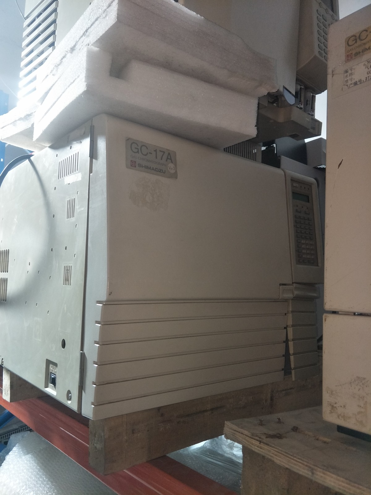 二手气相色谱仪 岛津气相色谱仪GC-17A图1