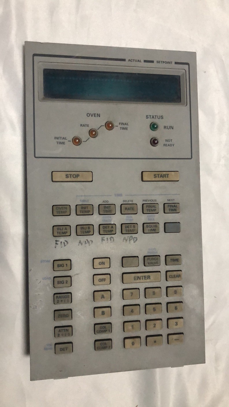 安捷伦5890面板图2