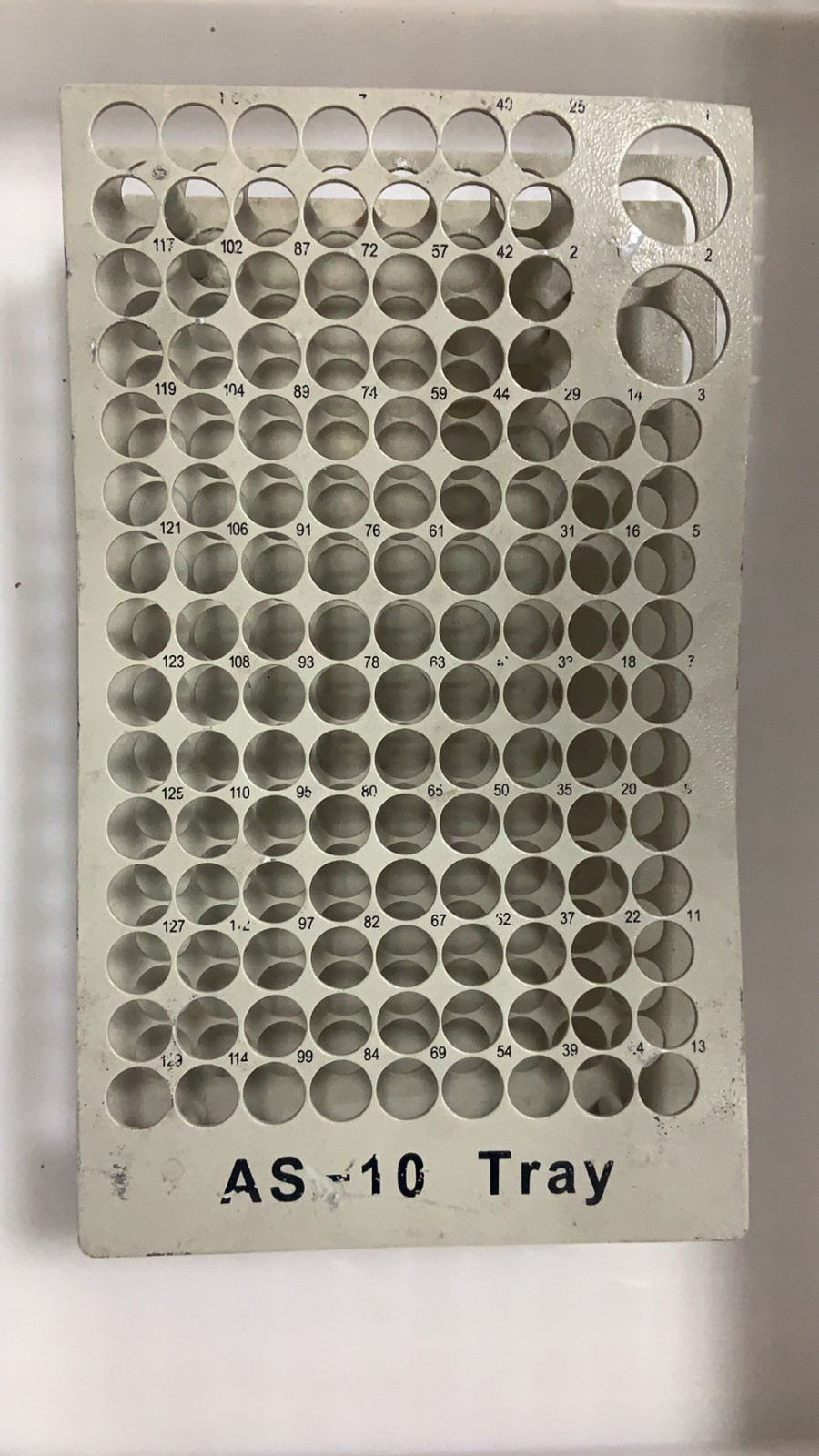 岛津20A（105位）样品盘图2