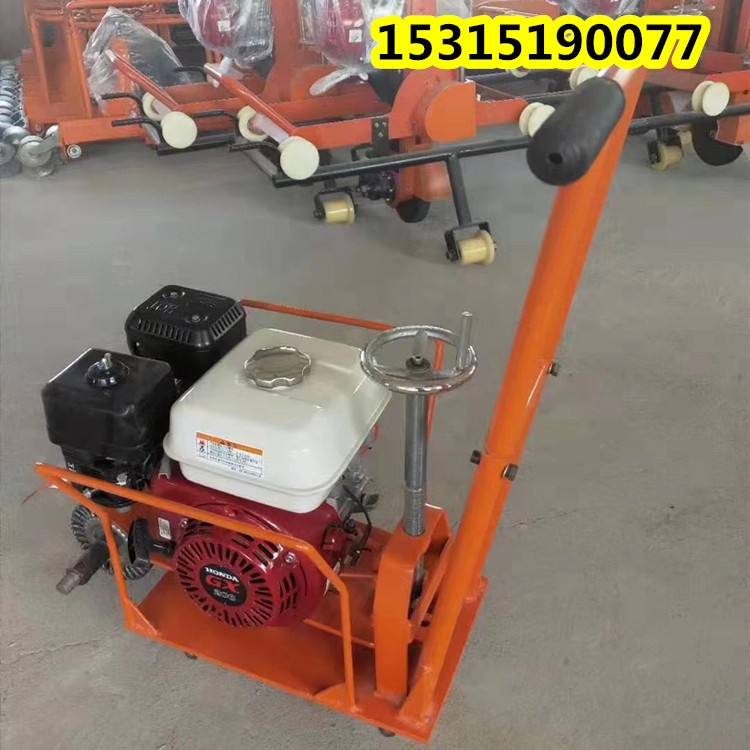 手扶钢轨除锈机 钢轨打磨除锈机图1