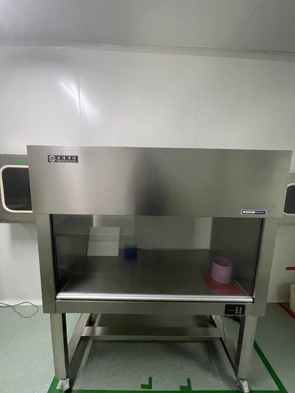 双人不锈钢面超净台图1